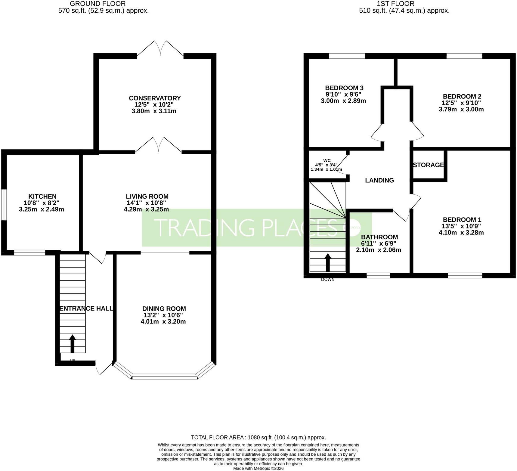 Kings Road, Stretford, M32 floorplan