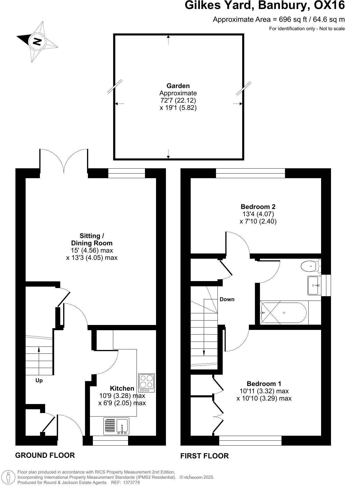 9, Gilkes Yard, Banbury  floorplan