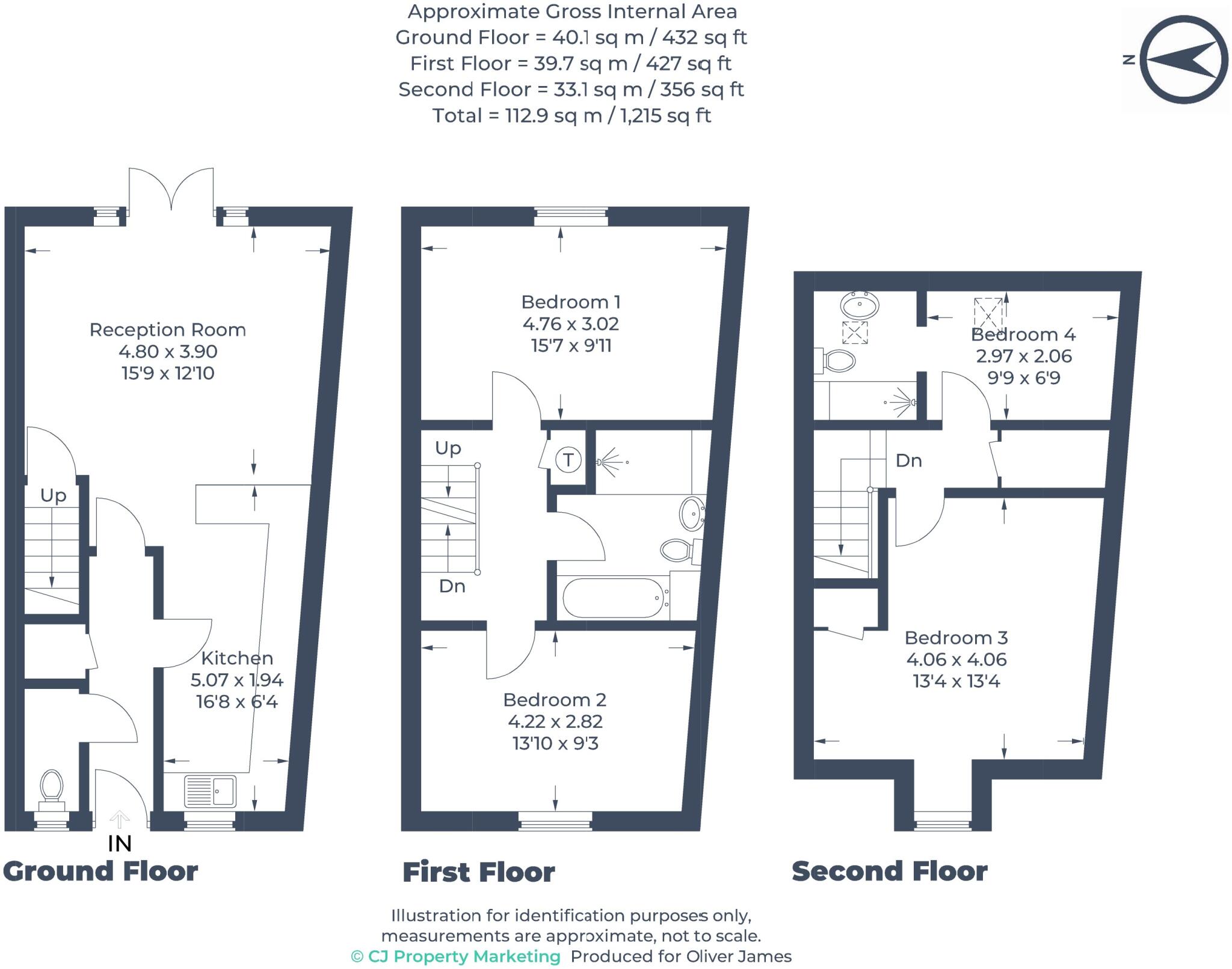Abingdon Town Centre floorplan