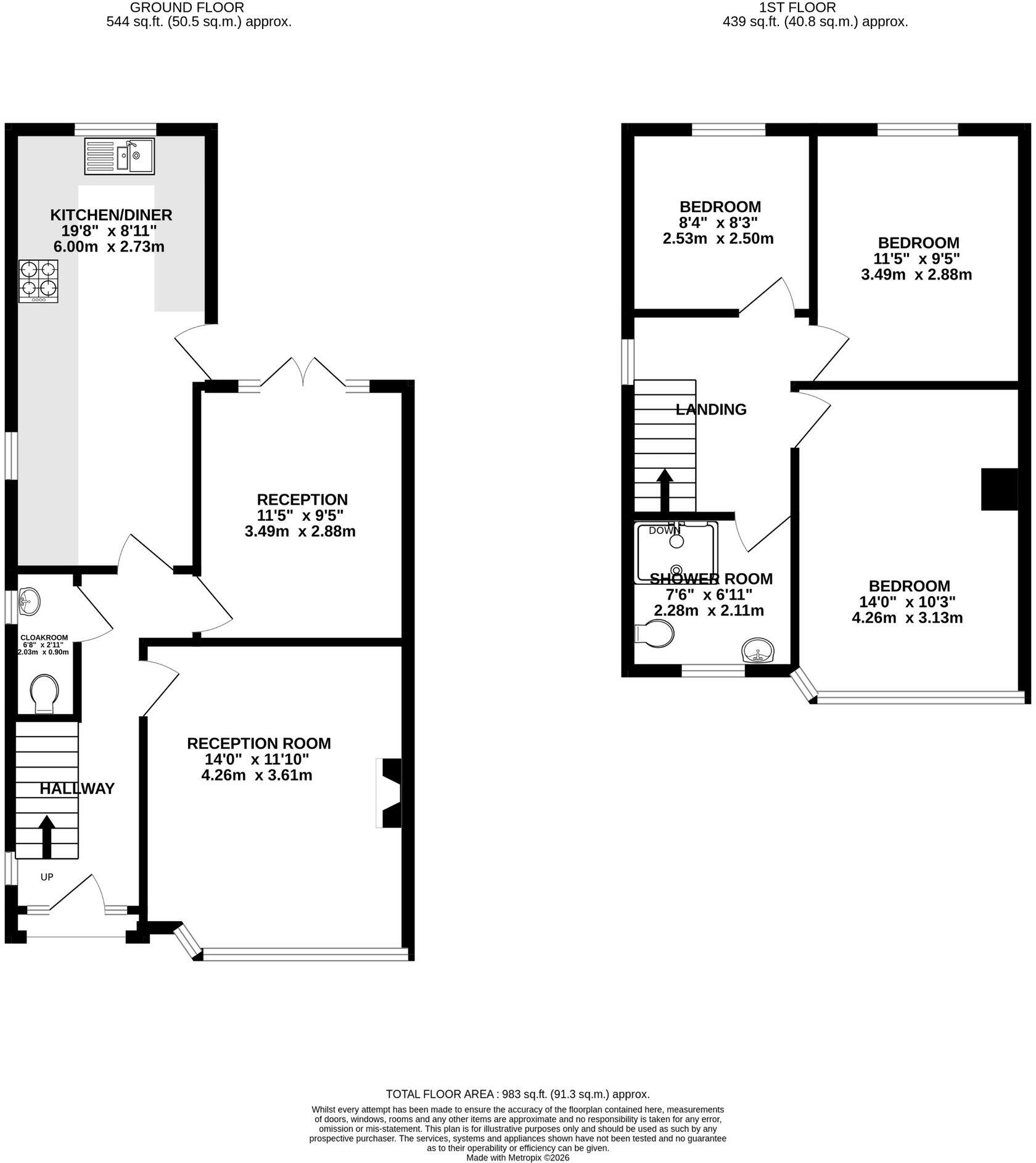 Harlaxton Street, Burton-On-Trent, DE13 floorplan