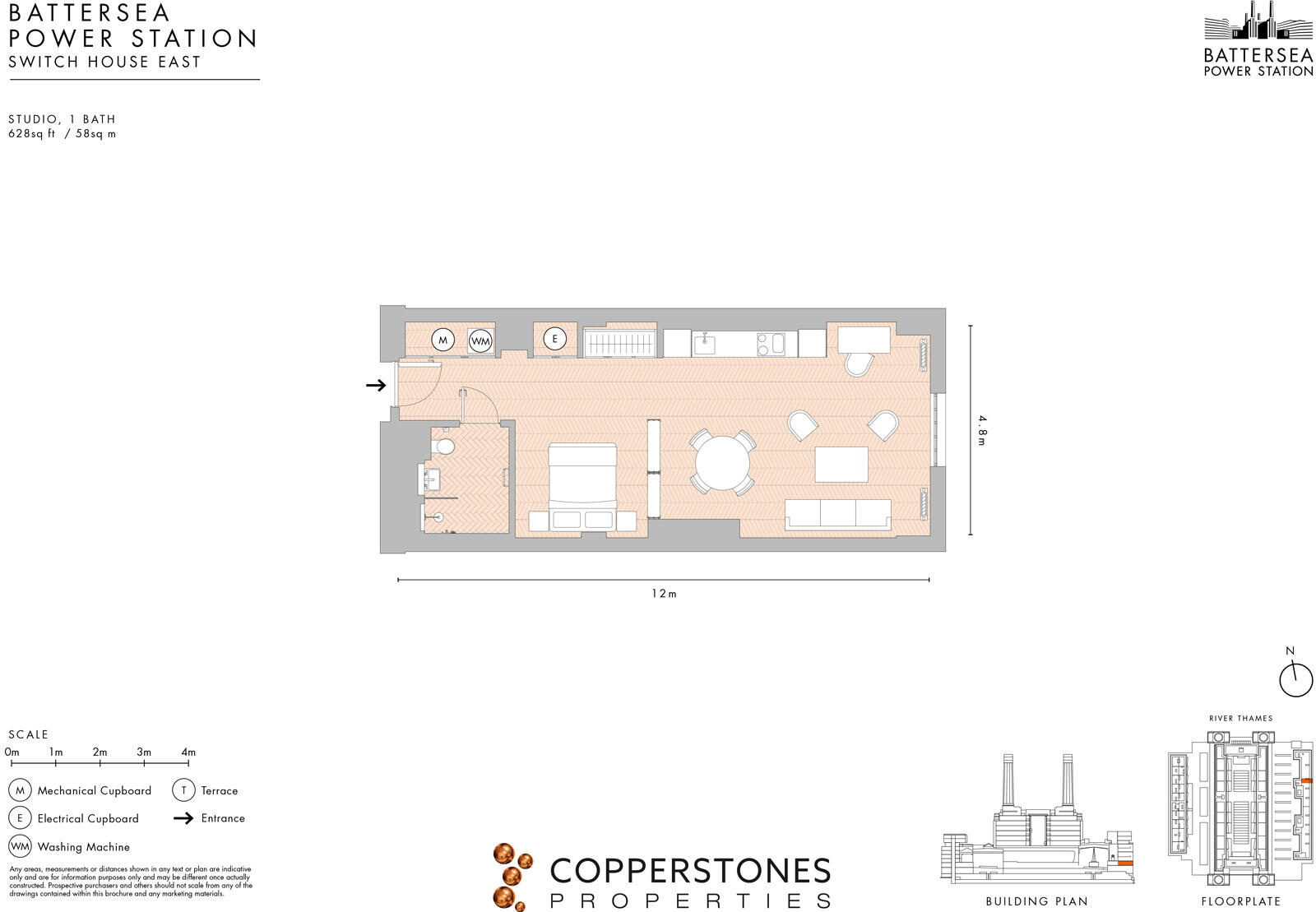 Switch House East, Circus Road East, Battersea, London floorplan