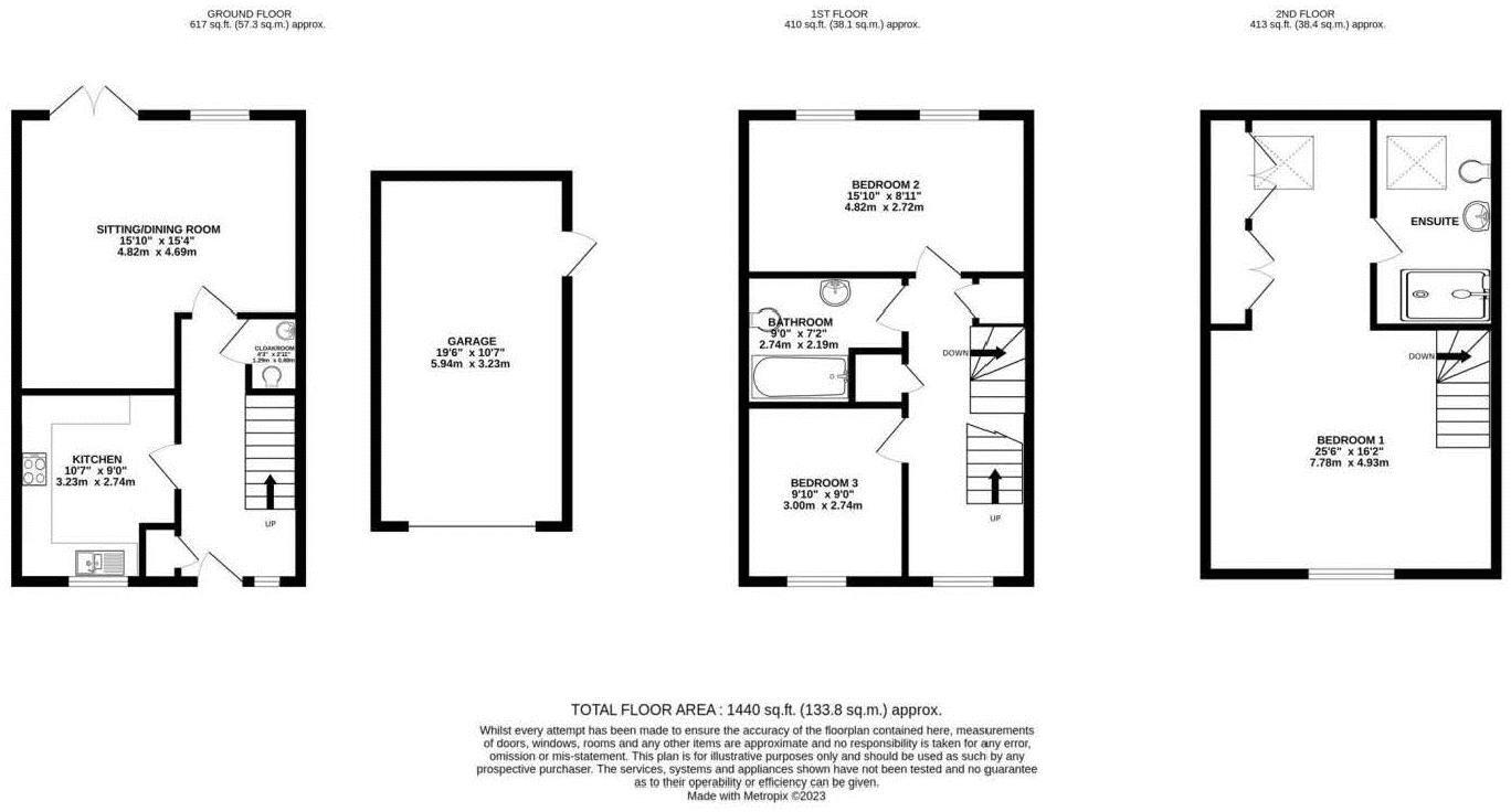 Bushy Dene Road, Botley, SO32 floorplan