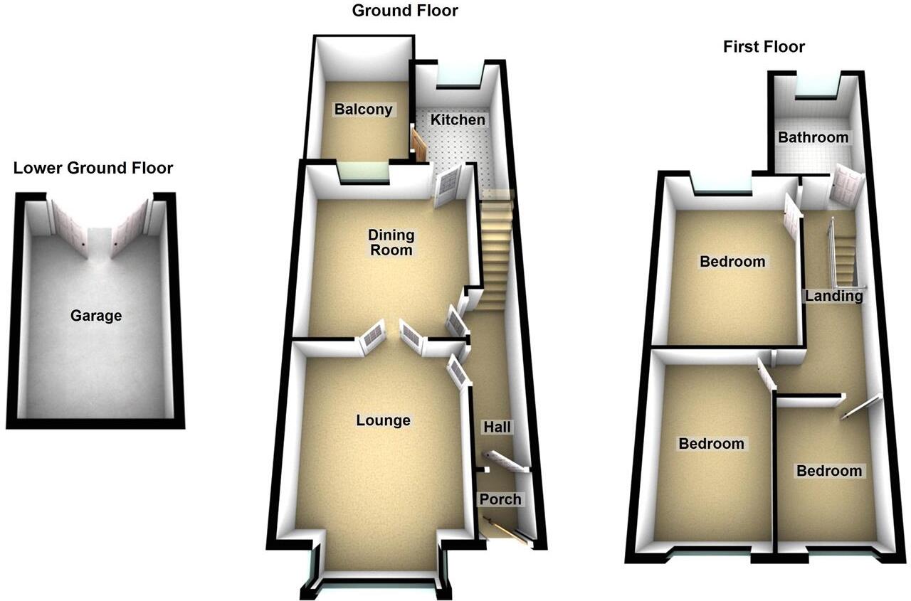 Oldham Road, Springhead, Oldham floorplan