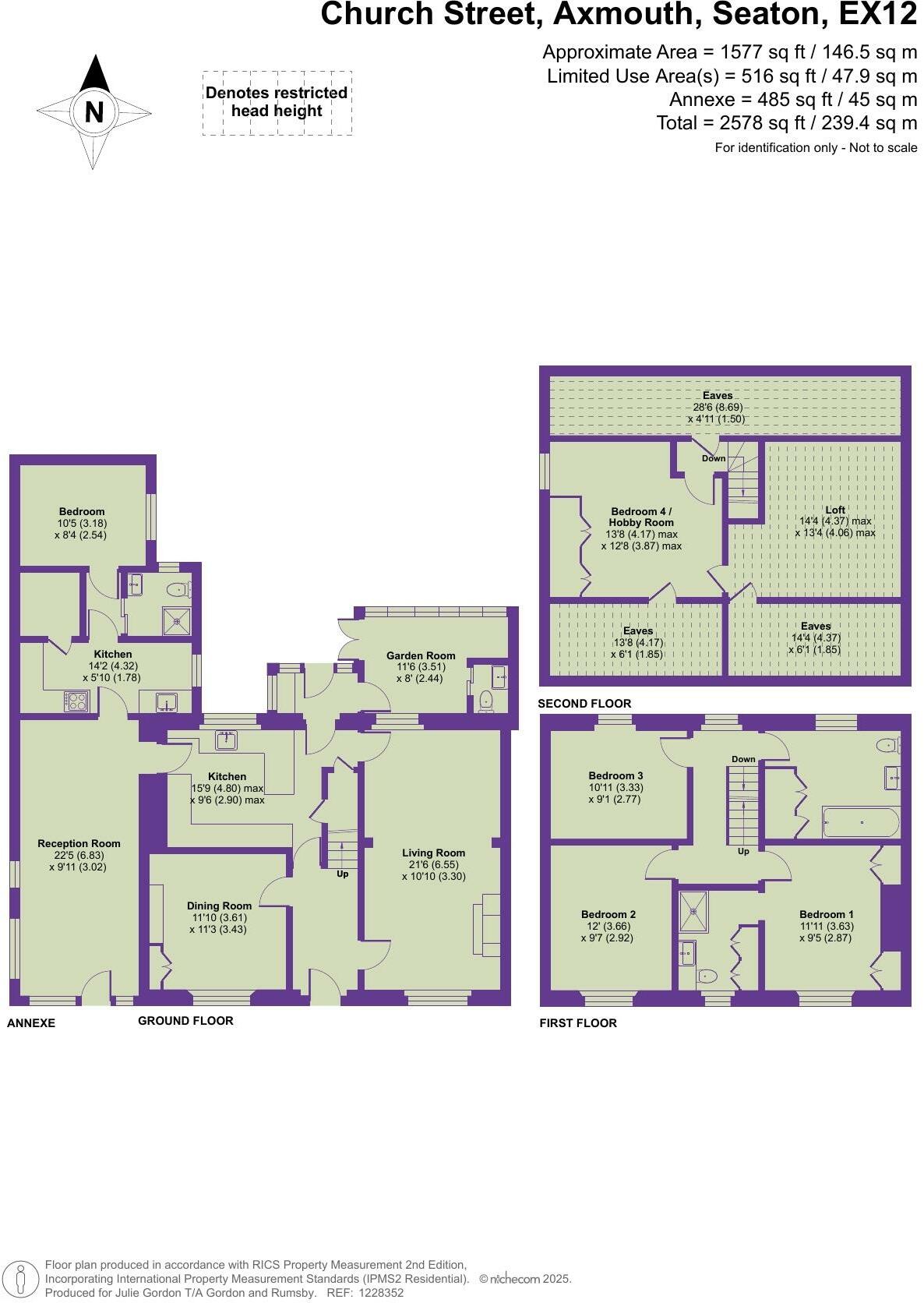 Church Street, Axmouth, Devon floorplan