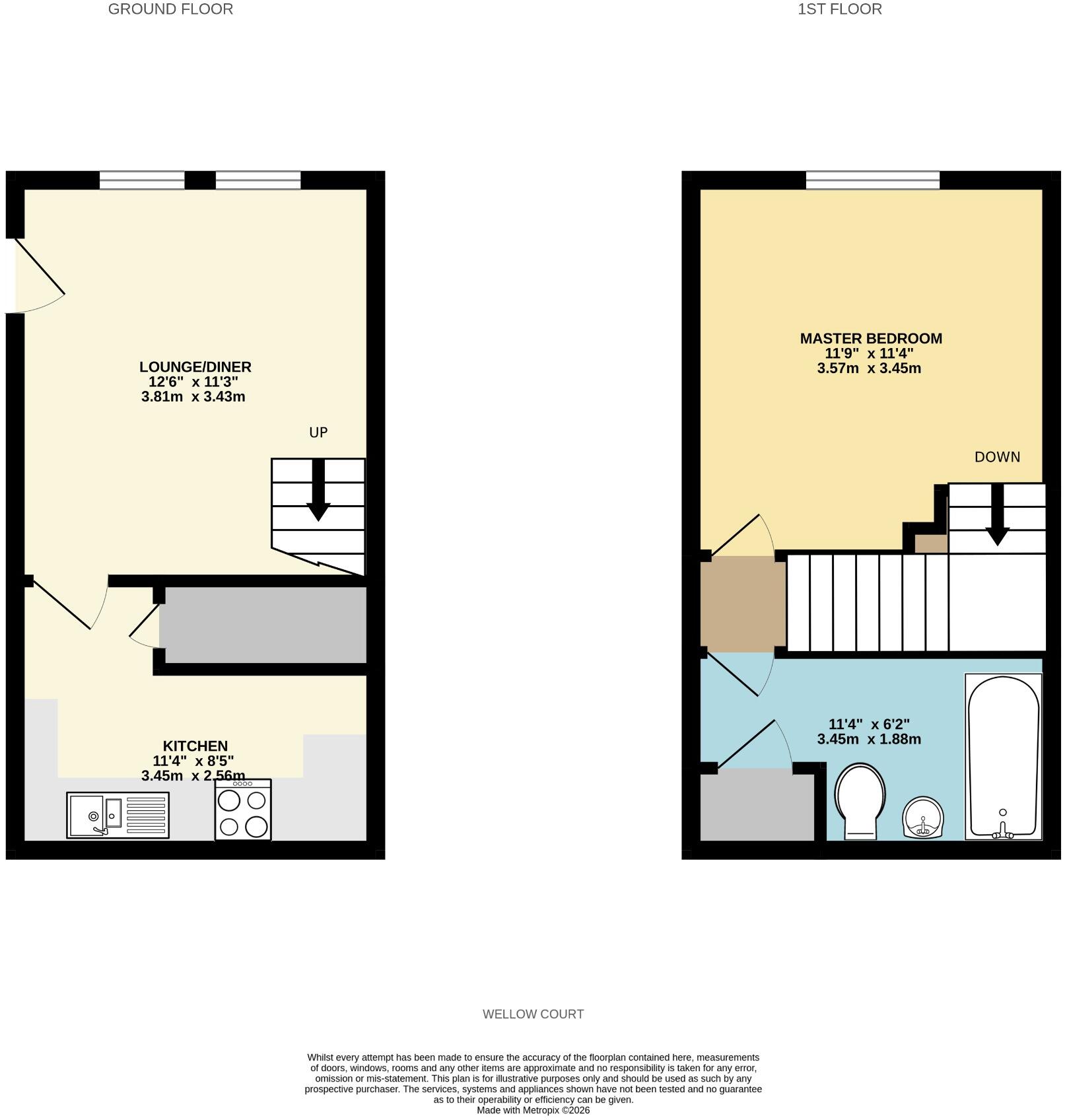 Bitterne Park! Duplex! Beautifully Presented! floorplan