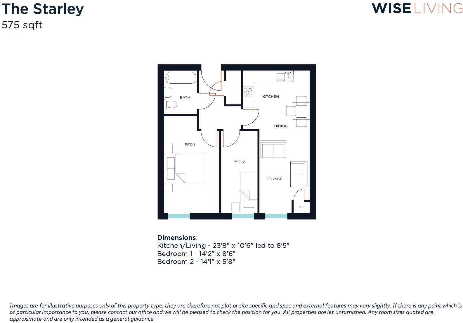 Peterhouse Close, Wolverhampton floorplan