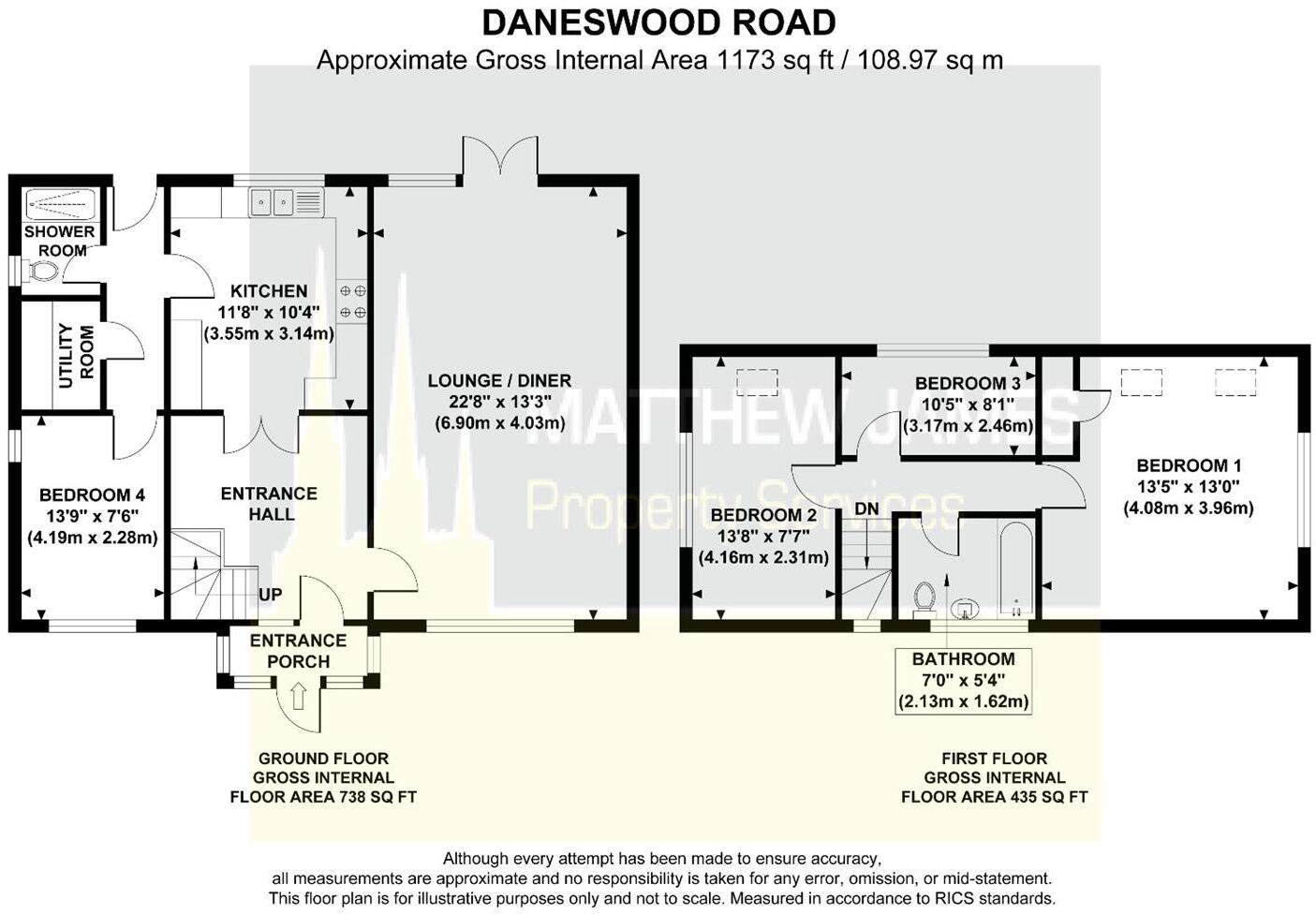 Daneswood Road, Binley Woods, Coventry *Beautifully Presented* floorplan