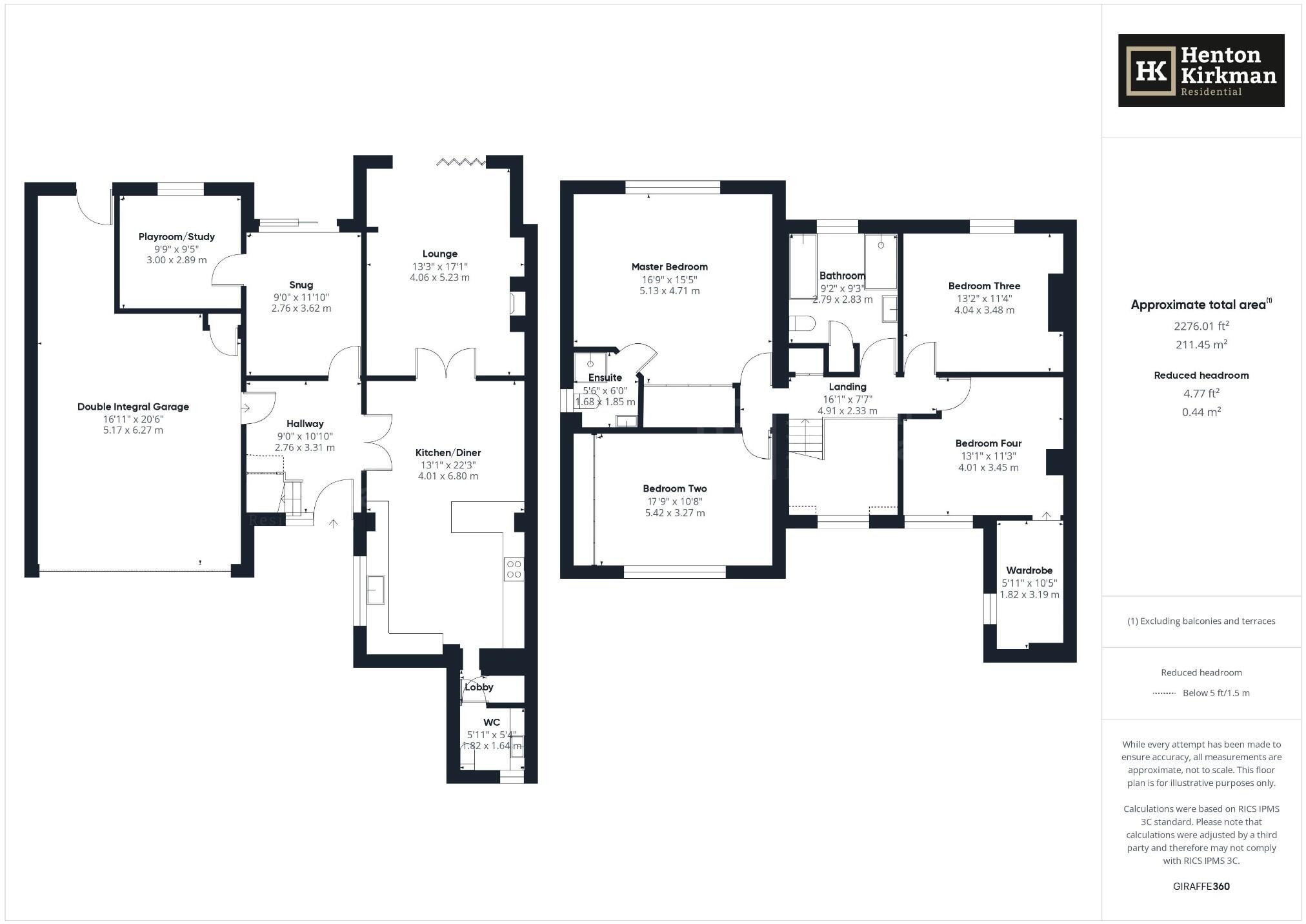 Hatch Road, Brentwood, Essex, CM15 9QA floorplan