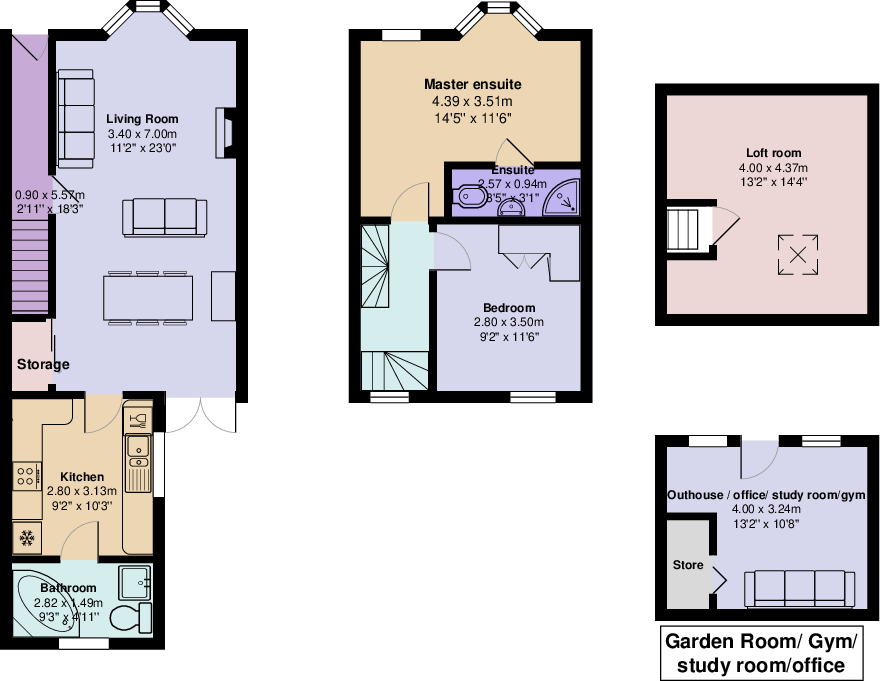 London, E6 floorplan