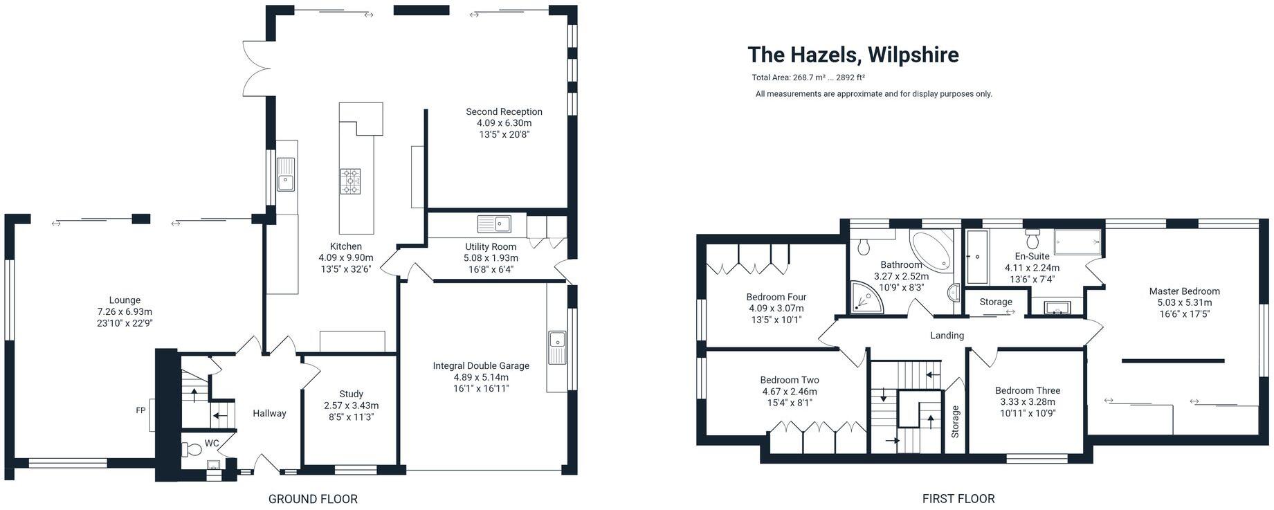 The Hazels, Wilpshire, BB1 floorplan