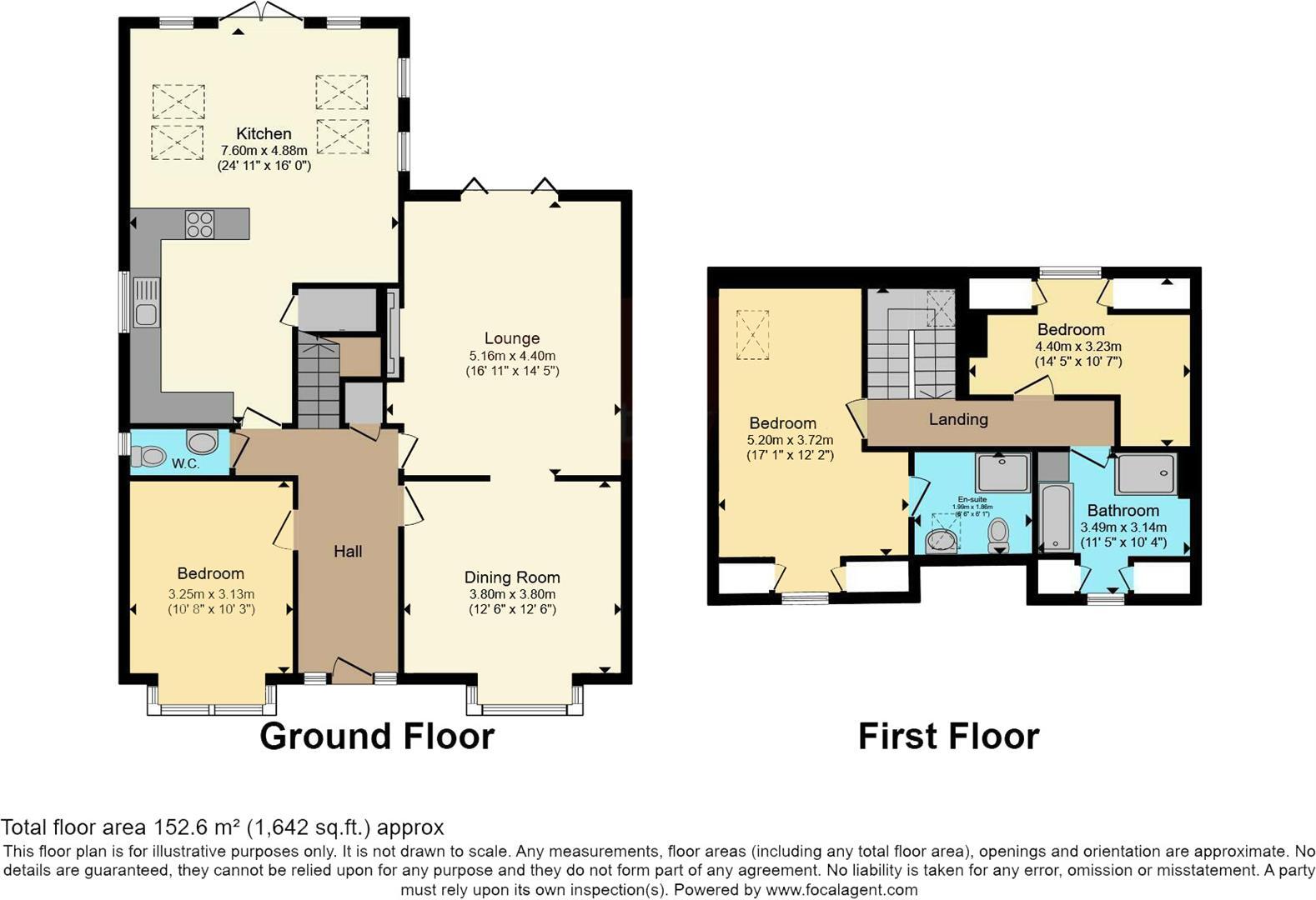 Brook Lane, Asheldham, Southminster floorplan