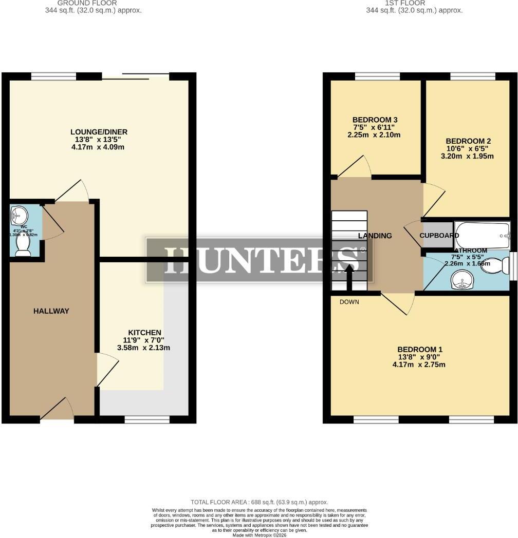 Granville Road, Scunthorpe floorplan