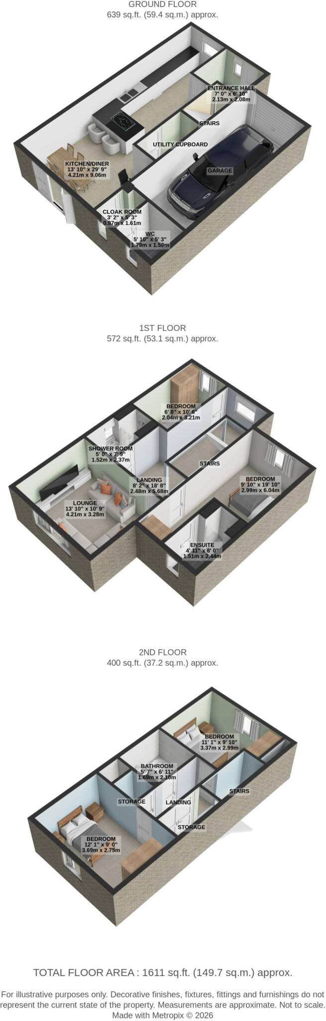 New Hills Road, Wheatley Hills, Doncaster floorplan