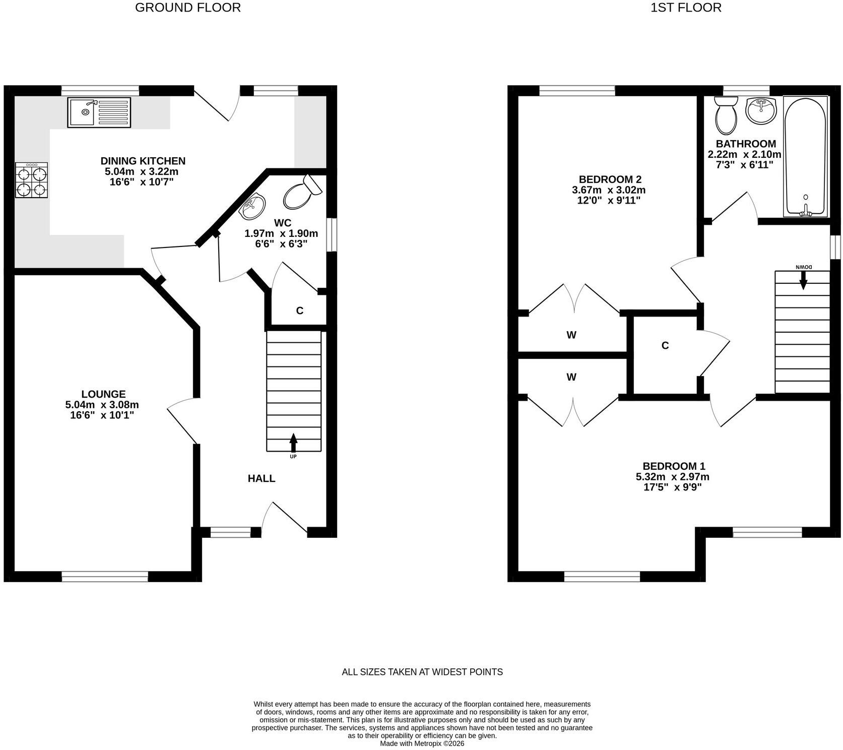 78 Old Caley Road Irvine KA12 0UP floorplan