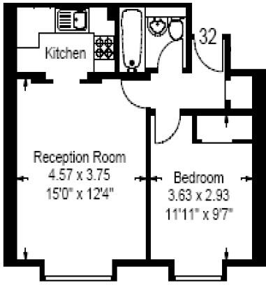 Trebovir Road, London, SW5 floorplan