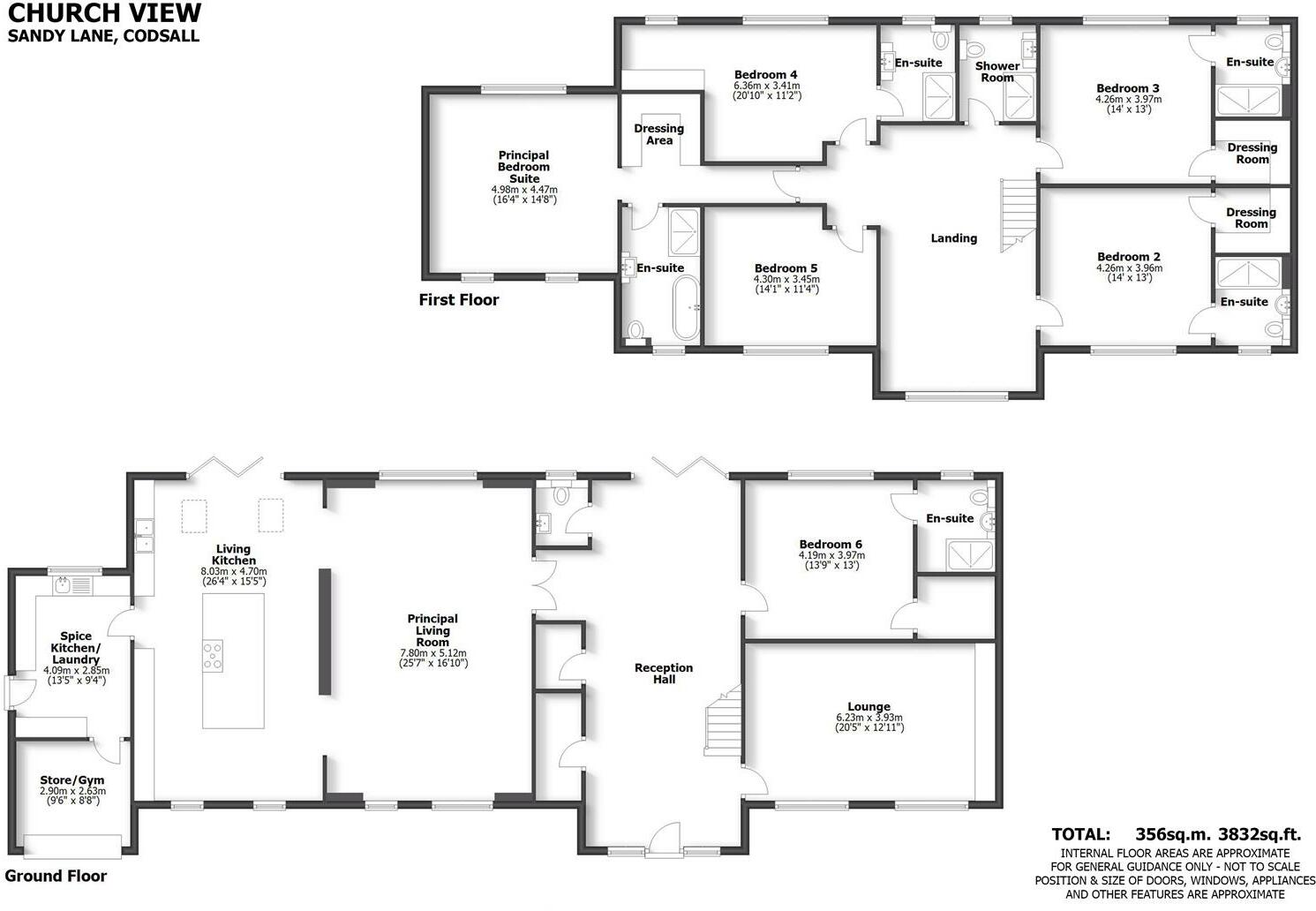 Church View, Sandy Lane, Codsall, Wolverhampton, WV8 1EW floorplan