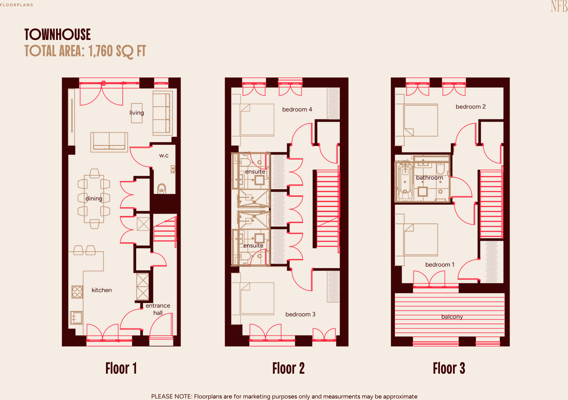 Freer Street, Edinburgh, EH3 floorplan