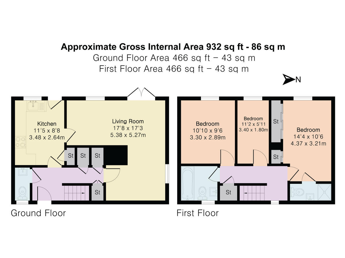Stonor Close, Didcot, OX11 floorplan