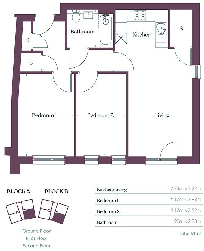 1-3 Old Cross Bank
Urmston
Manchester
M41 0US floorplan