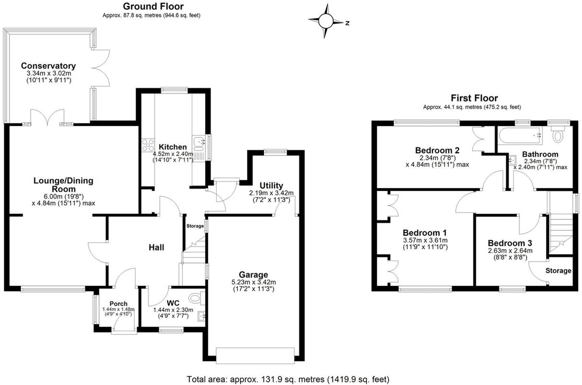 Highfield Avenue, Appleton, WA4 floorplan