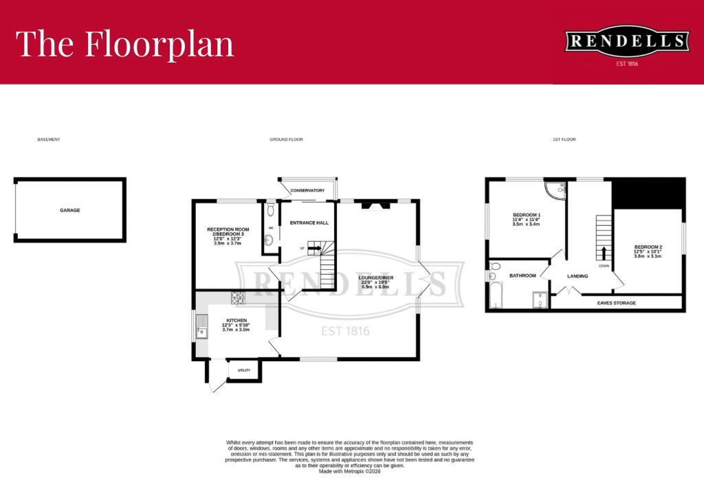 Broadhempston, Totnes floorplan