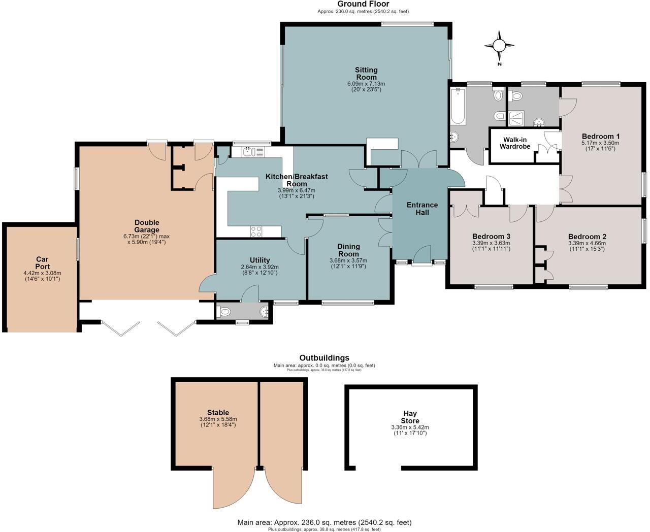 Kernborough, Kingsbridge floorplan