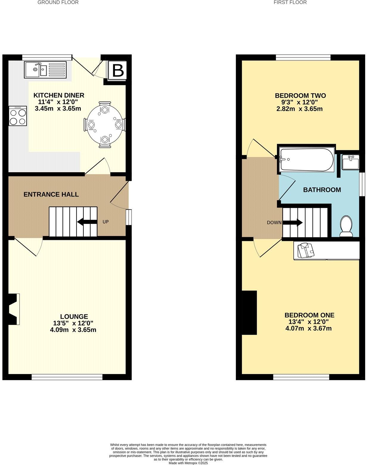 Beauchamp Avenue, Kidderminster, Worcestershire, DY11 floorplan