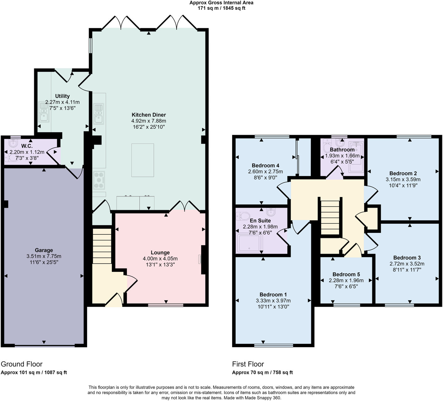 Burton High Close, Harras Moor, Whitehaven, CA28 6SD floorplan