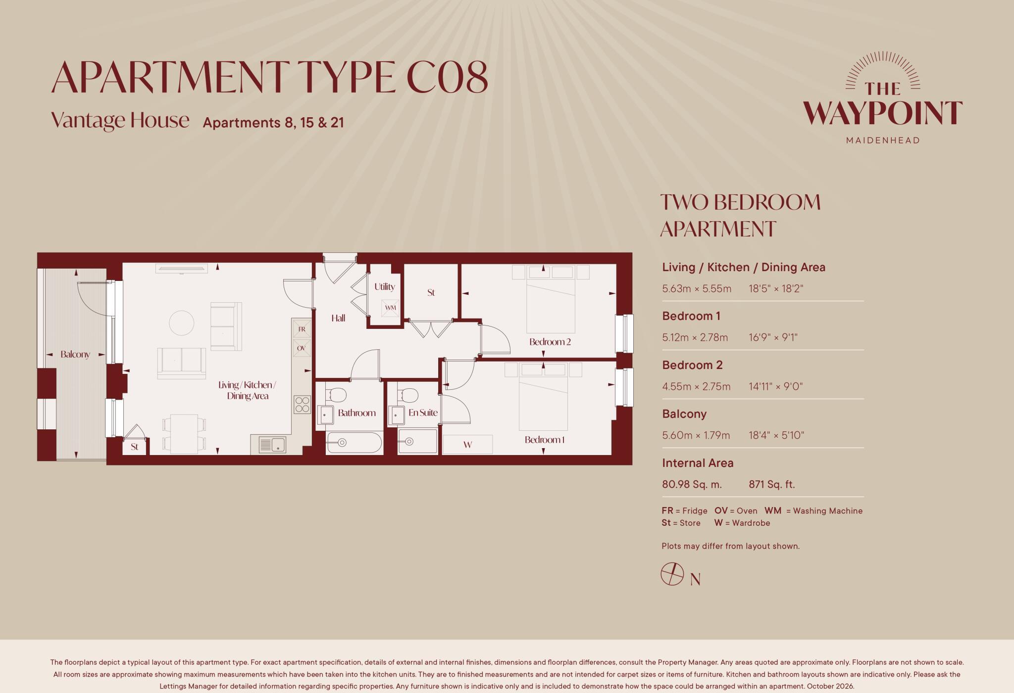 8 Vantage House floorplan