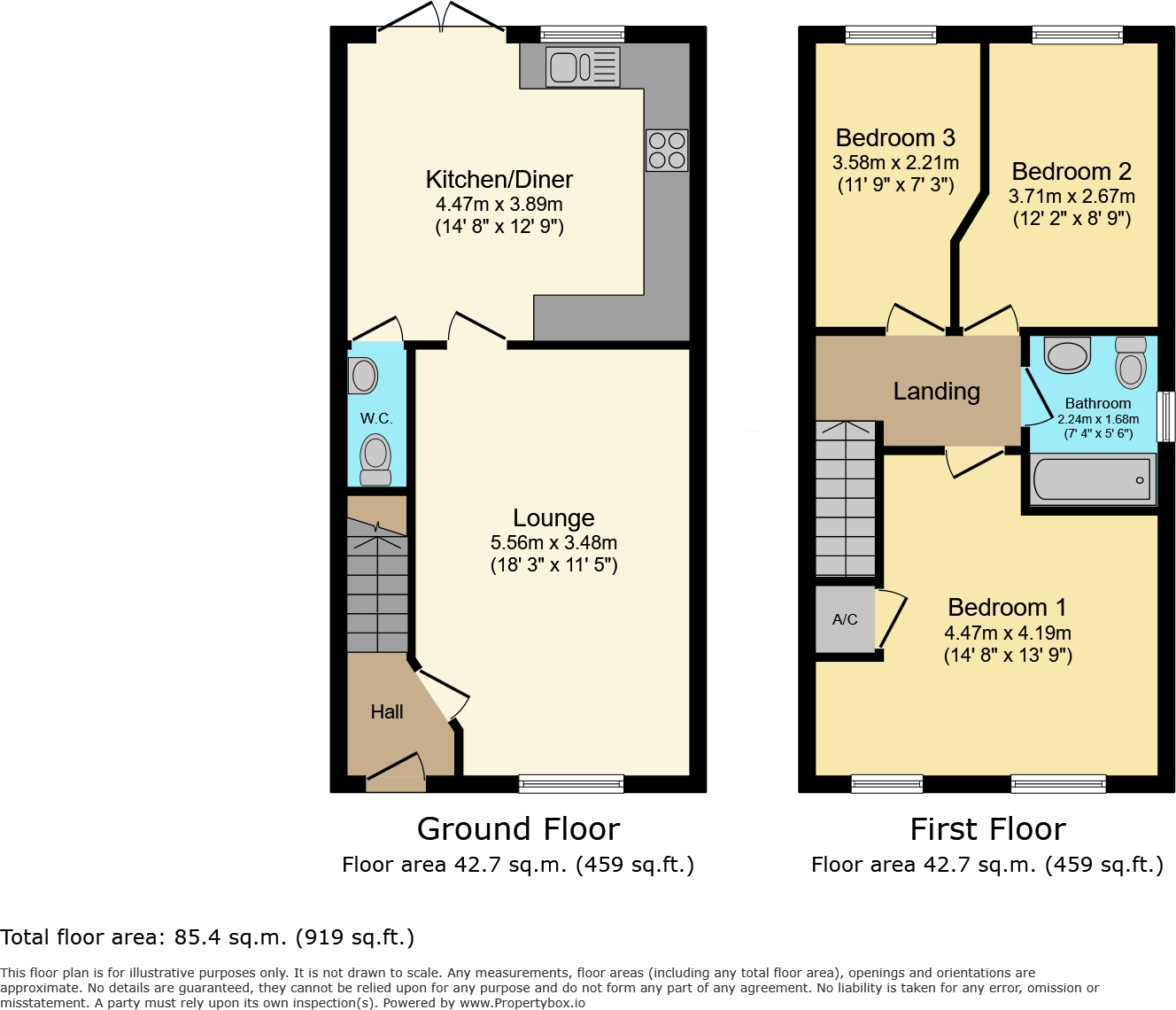 Lakeshore Crescent, Whitwick, Coalville, Leicestershire floorplan