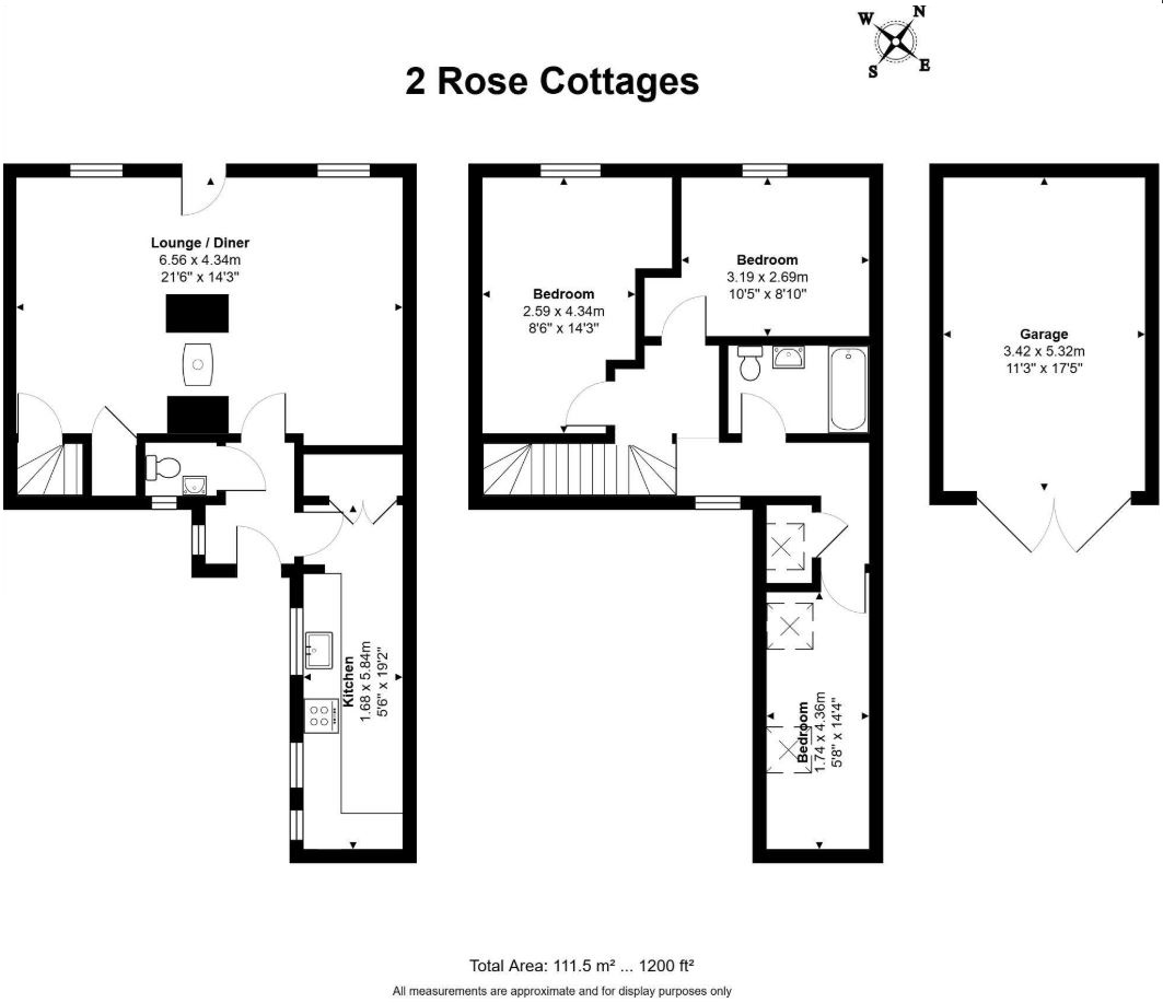 Old Hayward Bottom, Hungerford floorplan