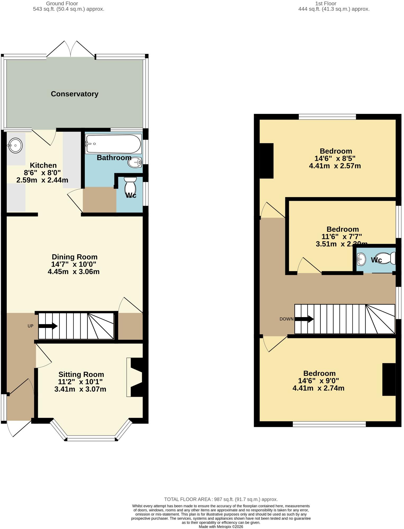 Highfield, Southampton floorplan