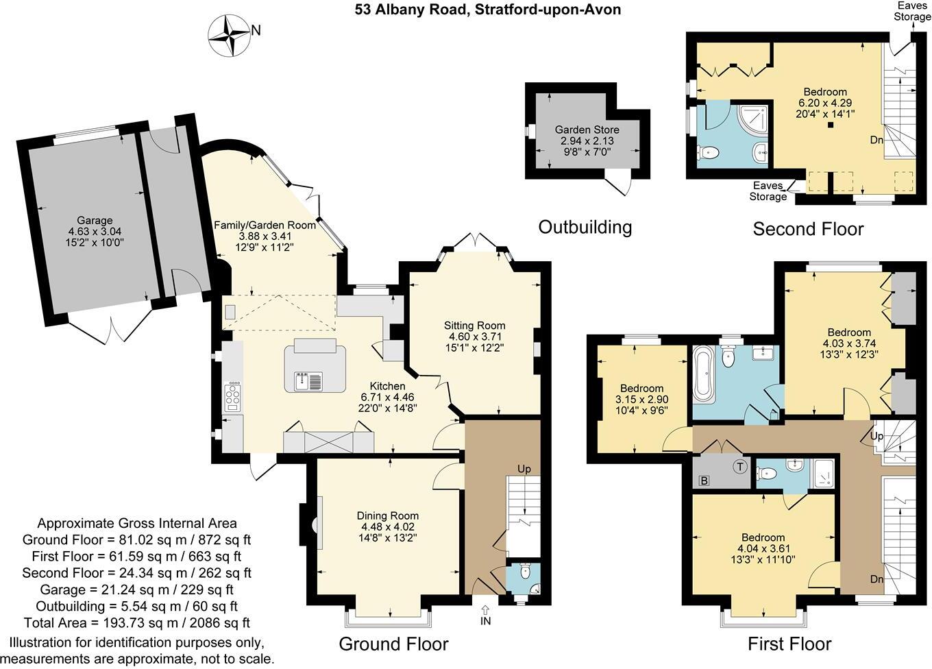 Albany Road, Stratford-upon-Avon floorplan