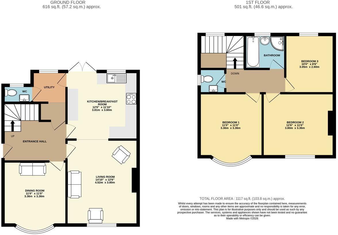 Park Drive, Whitehaven, CA28 floorplan