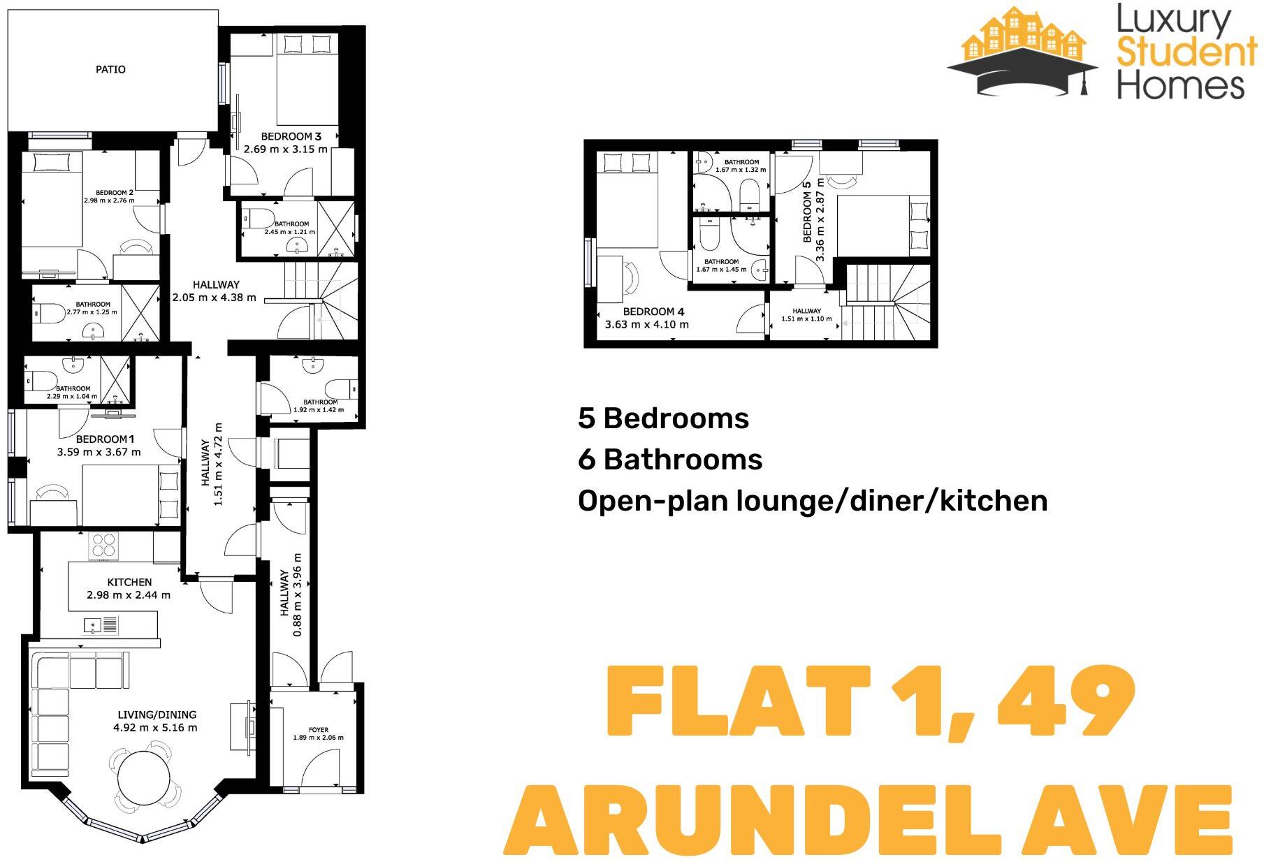 Arundel Avenue, Liverpool floorplan
