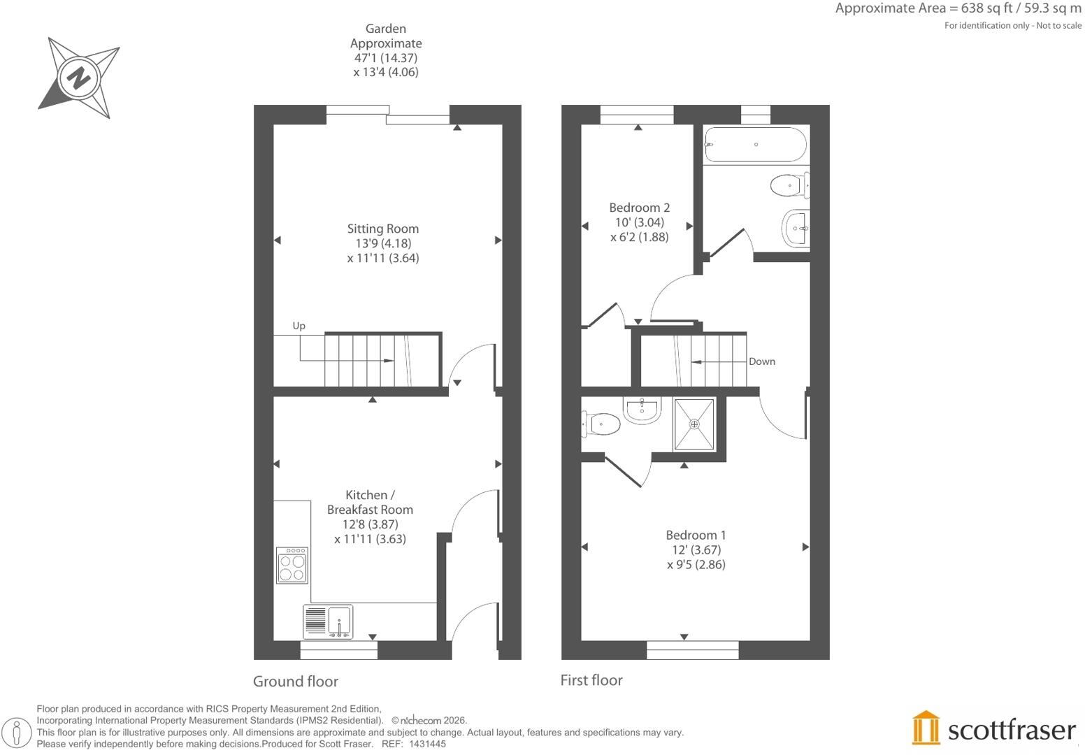 Farmington Drive, Witney, Oxfordshire floorplan