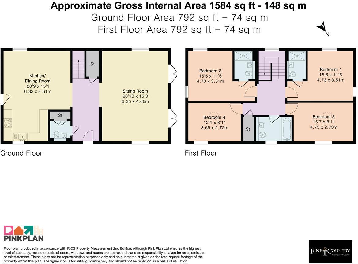 10, Orchard Lane, Caversfield, Bicester floorplan