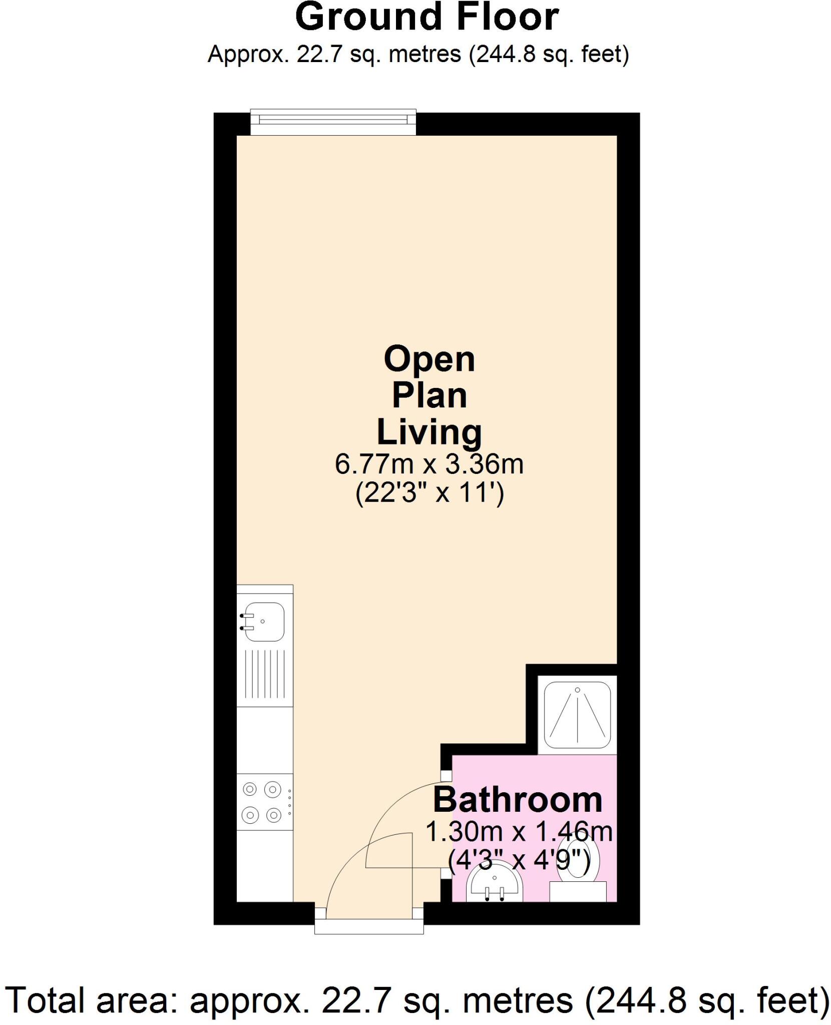 One Islington Plaza, Devon Street, L3 floorplan