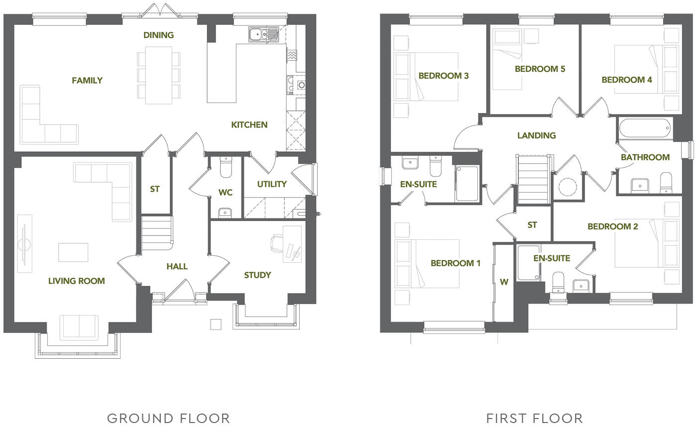 Mill Meadows, Brookend Lane, Kempsey, Worcestershire, WR5 floorplan