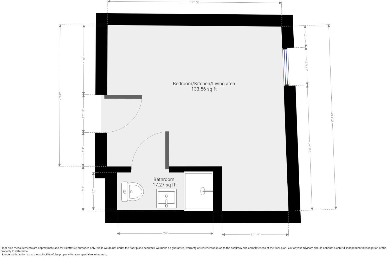 Fitzwilliam Place - Apartment 32 - STUDENT ONLY - 26/27 floorplan