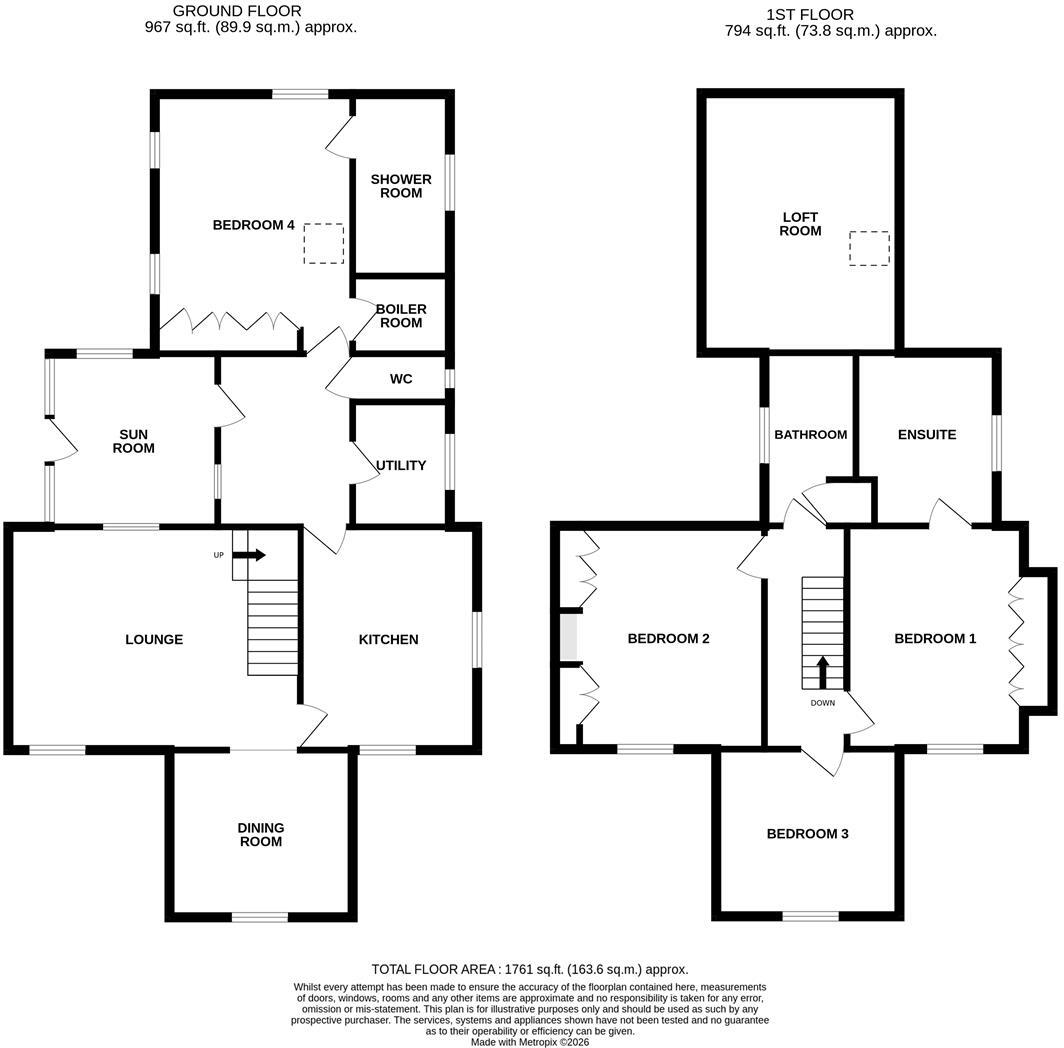 Walk Lane, Irby floorplan