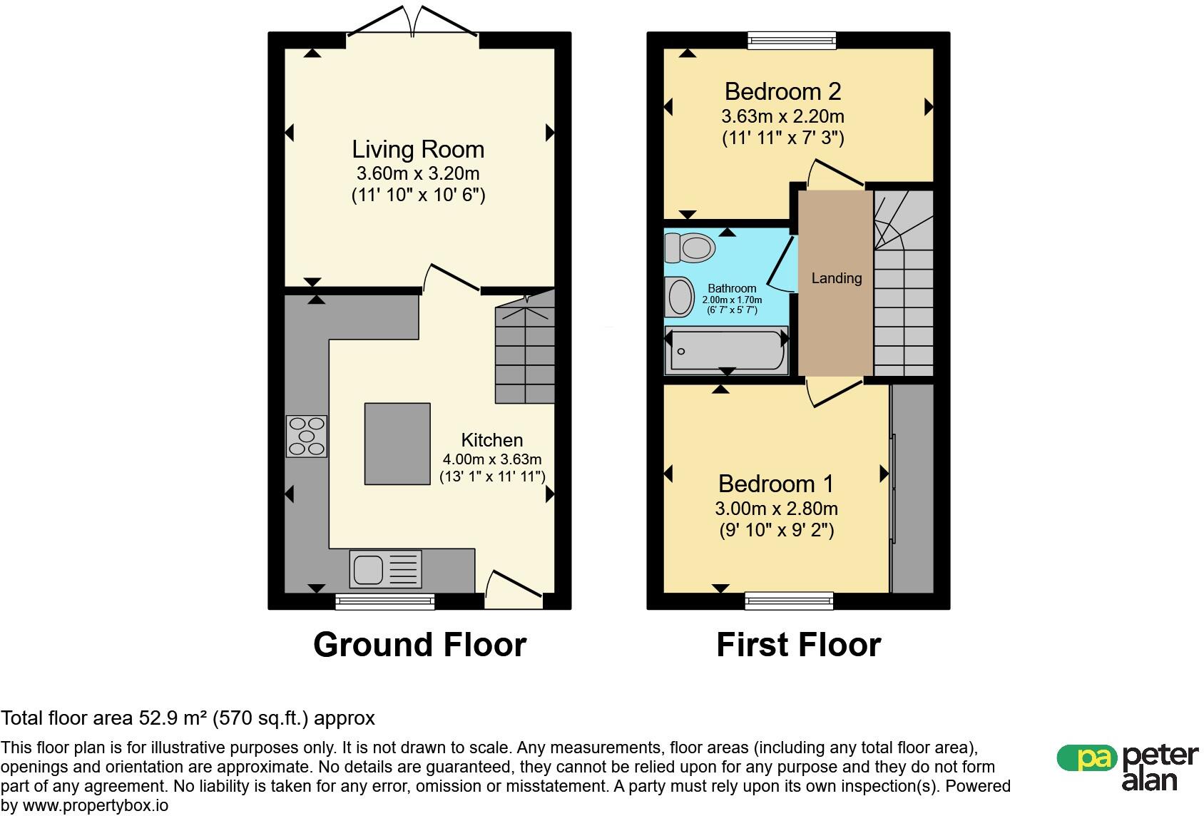 Lonydd Glas, Llanharan, Pontyclun floorplan