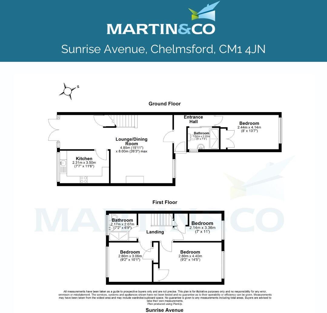 Sunrise Avenue, Chelmsford floorplan