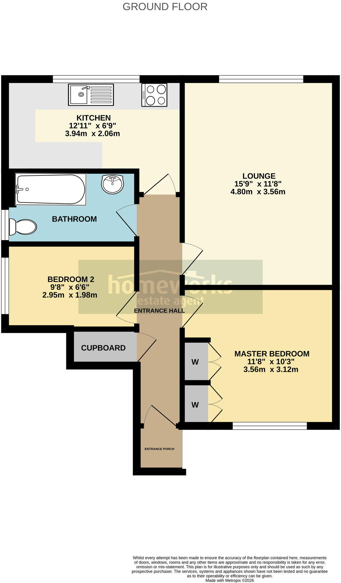 Warren Place, Dereham, NR19 1TH floorplan