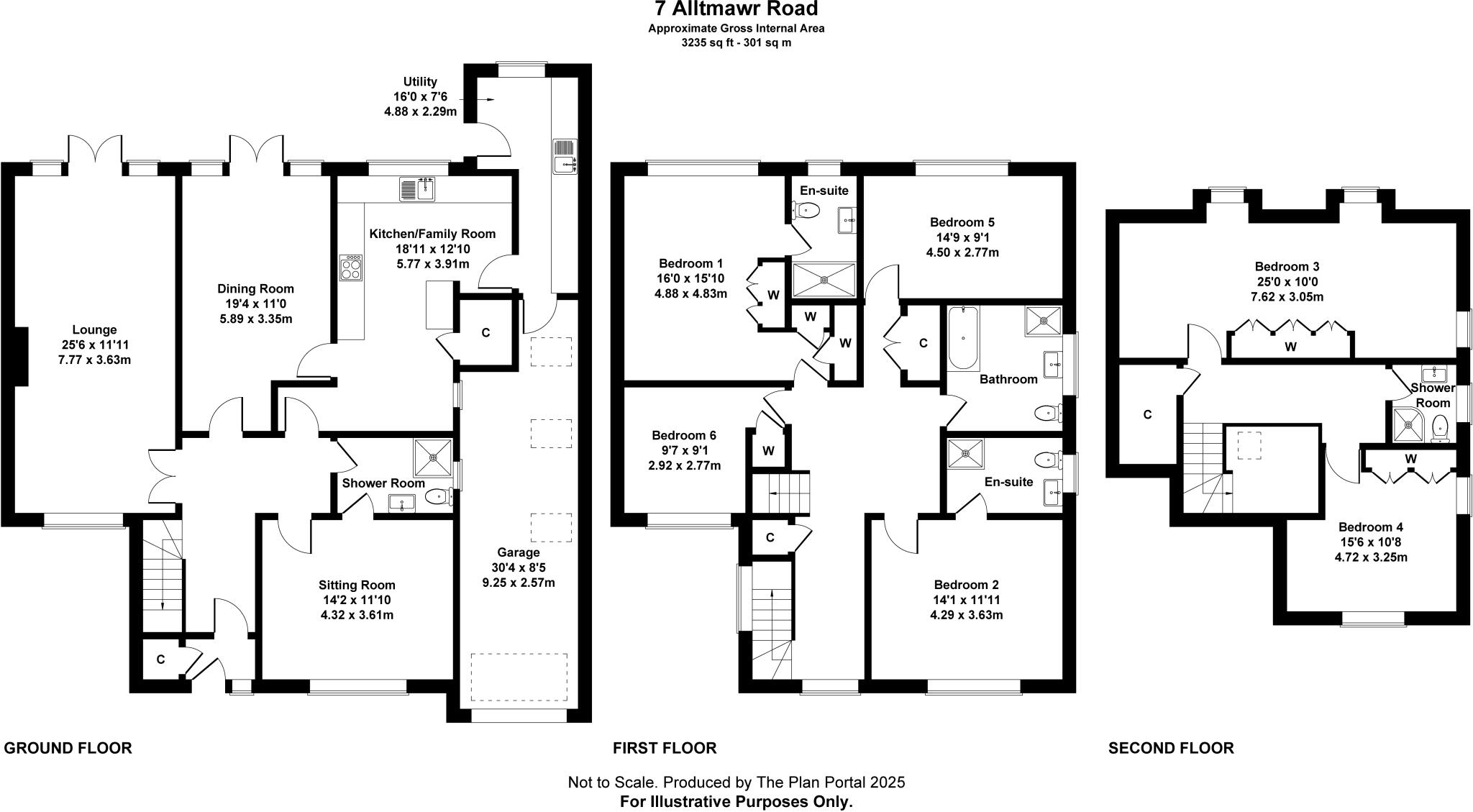 Alltmawr Road, Cyncoed, Cardiff, CF23 floorplan