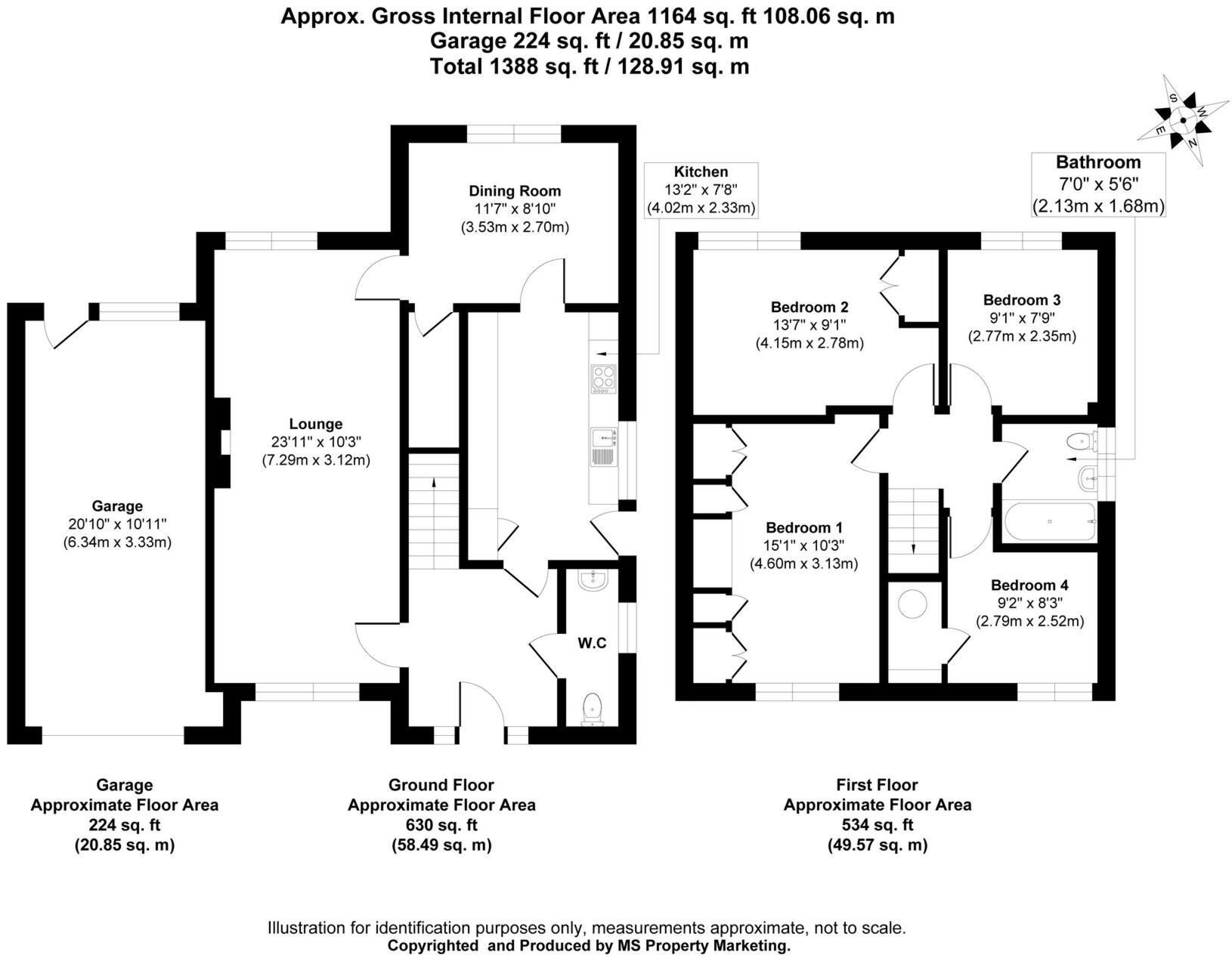 Grassholme, Woodthorpe, YO24 floorplan