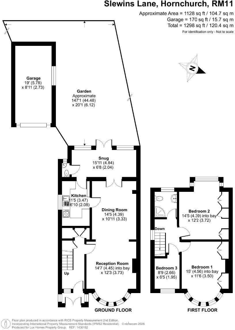 Slewins Lane, Hornchurch floorplan