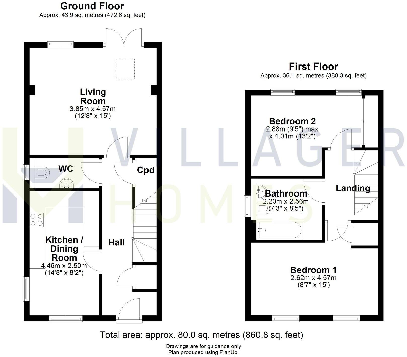 Hetley Close, Brampton, PE28 floorplan