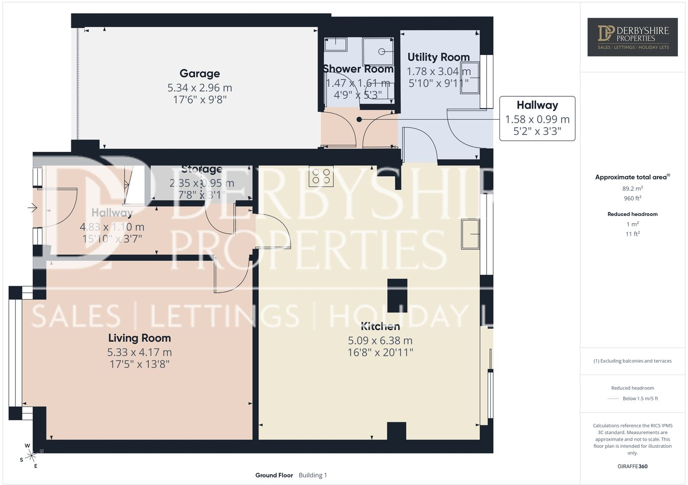 Woodhouse Road, Horsley Woodhouse, Ilkeston, DE7 floorplan