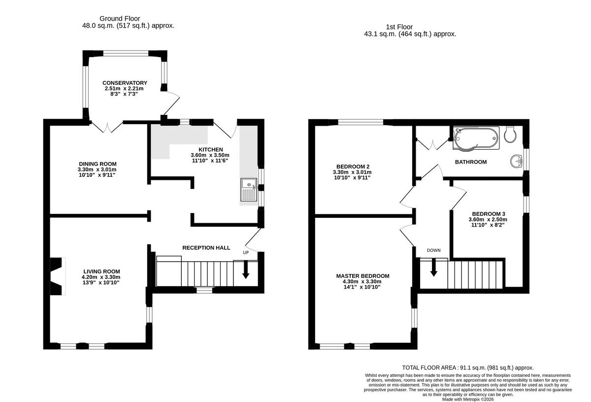 Newall Crescent, Winsford floorplan